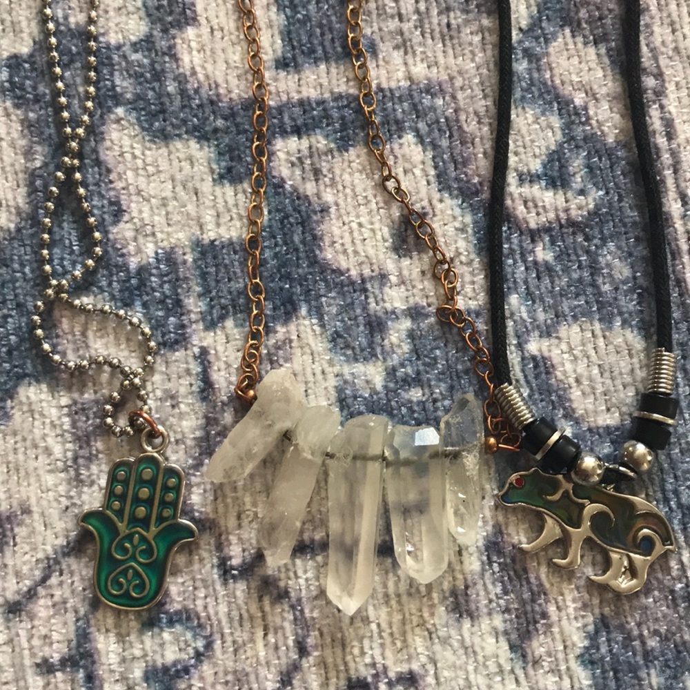 Three necklaces